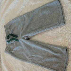 2/$15 Crazy 8 Fleece Pants Gray 12-18 Months